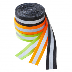 Reflektierende Bügelstreifen Breite 25 mm - Packung 5 m